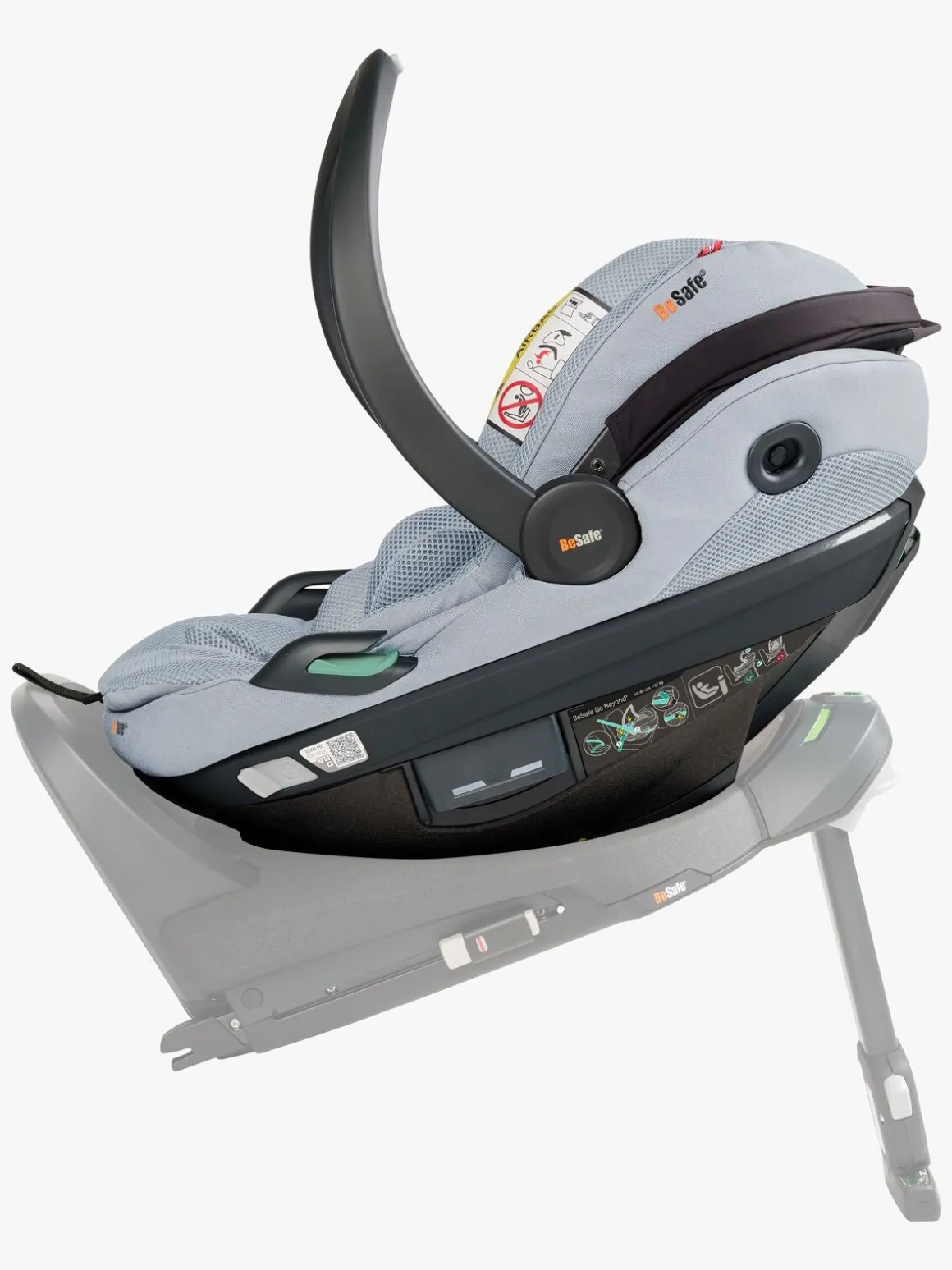 BeSafe Go Beyond 2 Autostol Baby, Peak Mesh
