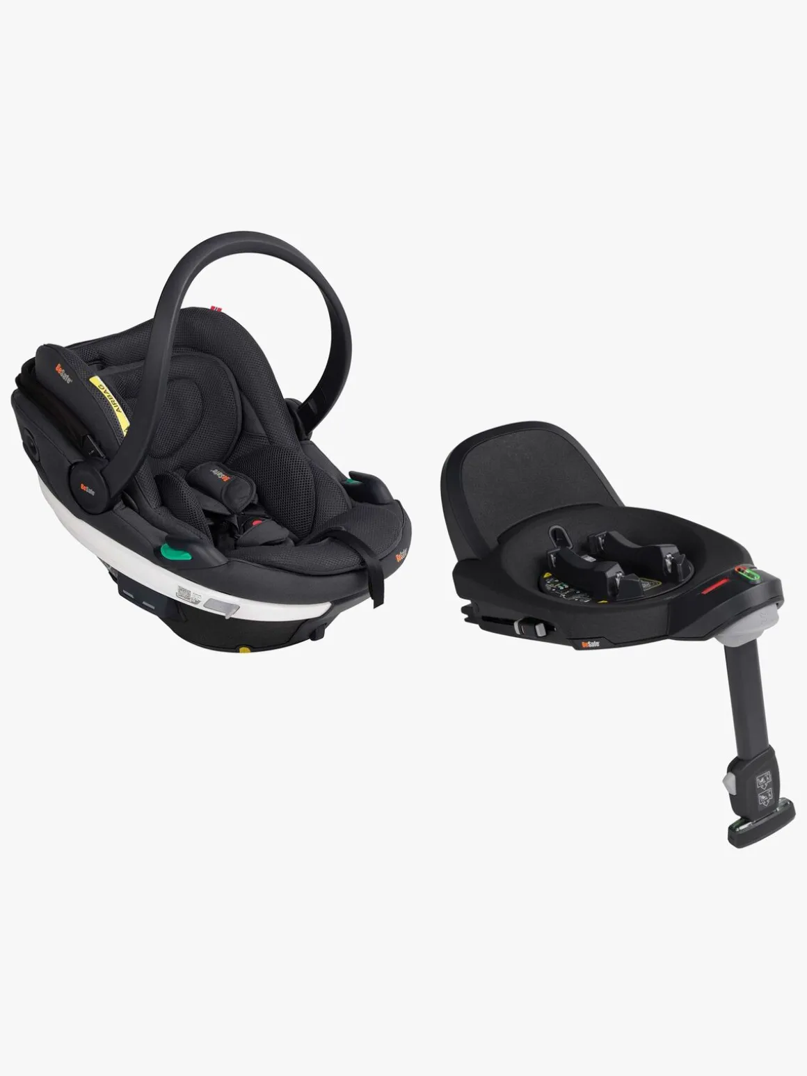 BeSafe Go Beyond Autostol Baby inkl. Base, Anthracite Mesh