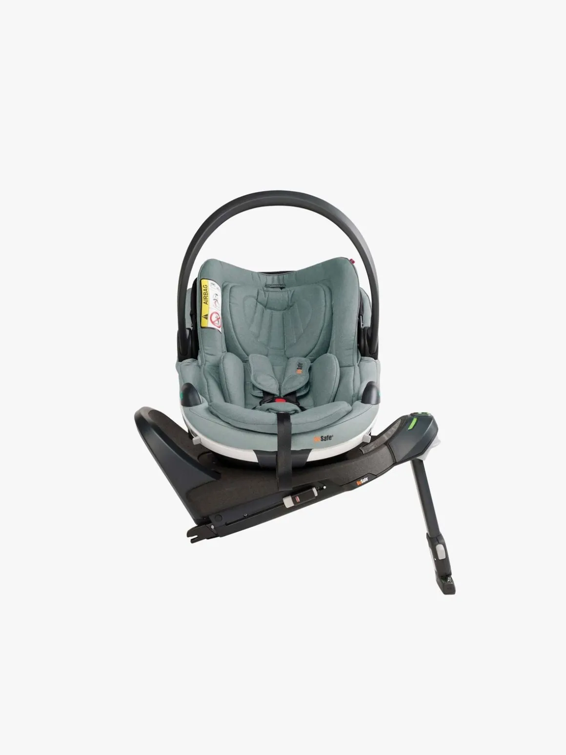 BeSafe Go Beyond Autostol Baby, Sea Green Mélange