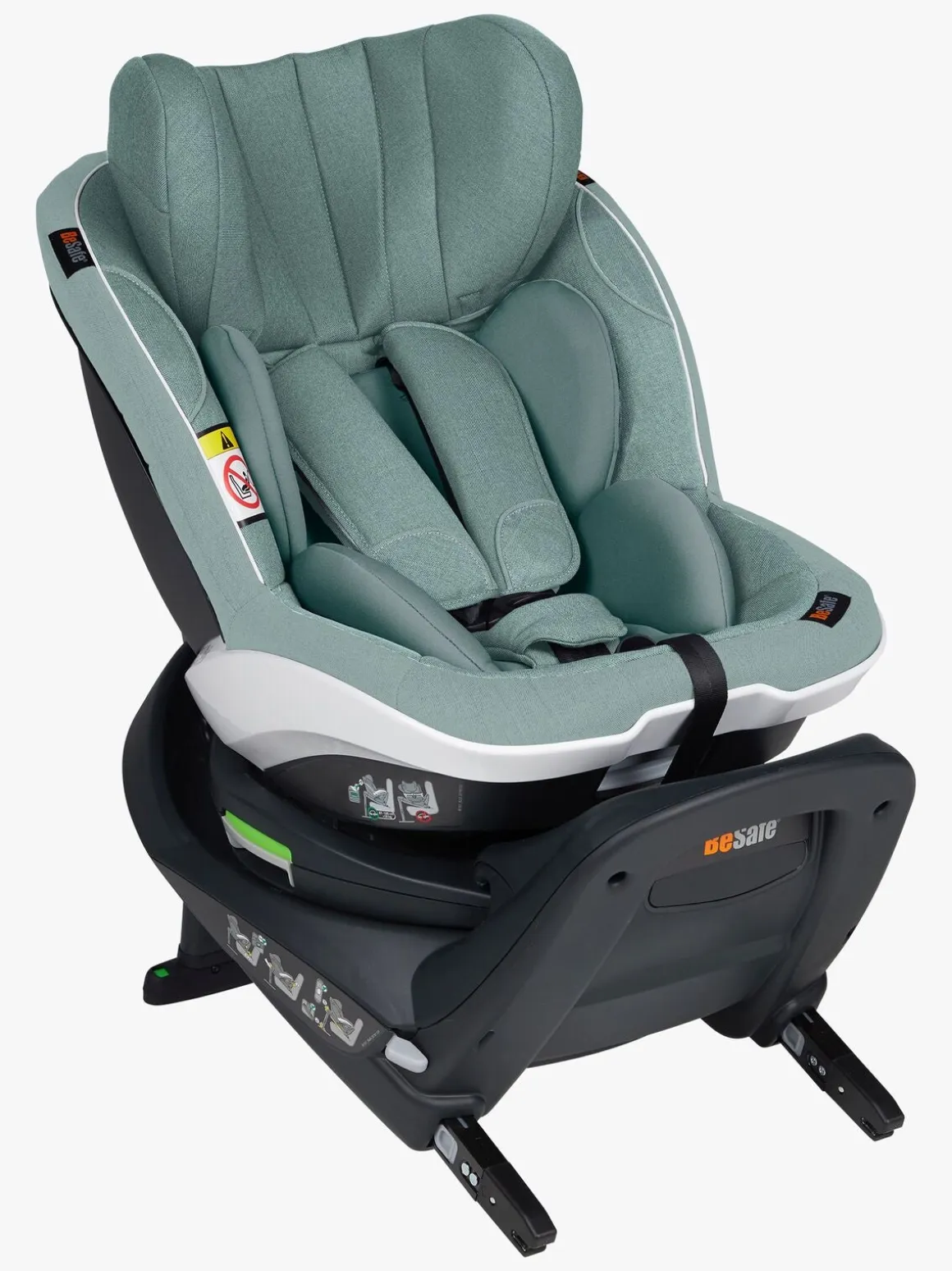 BeSafe iZi Twist i-Size Autostol, Sea Green Mèlange