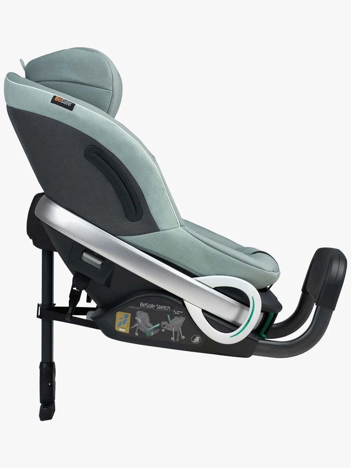 BeSafe Stretch Autostol, Sea Green Mélange