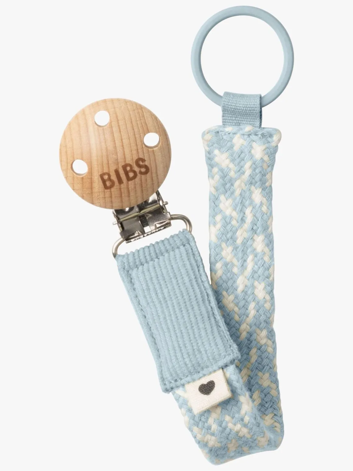 BIBS Braid Suttesnor, Baby Blue/Ivory