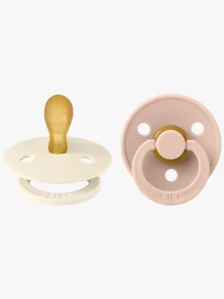 BIBS Colour Sutter 2-pak Latex Str. 1, Ivory/Blush