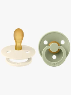 BIBS Colour Sutter 2-pak Latex Str. 2, Ivory/Sage