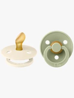 BIBS Colour Sutter 2-pak Latex Str. 1, Ivory/Sage