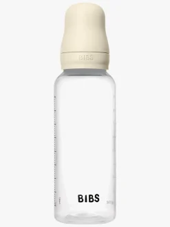 BIBS Grow and Flow Sutteflaske Sæt Silicone 150/270 ml, Ivory