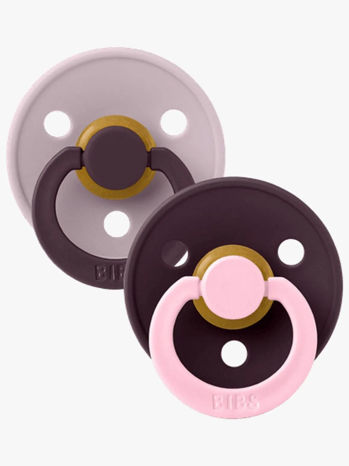 BIBS Studio Colour Fusion Sut 2-pak Str. 2, Dusky Lilac Plum mix