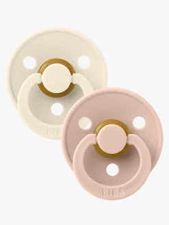BIBS Sut Colour 2-pak Latex Str. 2, Ivory/Blush
