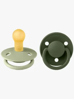 BIBS Sut De Lux 2-pak Latex Størrelse 1, Sage/Hunter Green