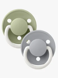 BIBS Sut De Lux 2-pak Silicone, Sage Glow/Cloud Glow