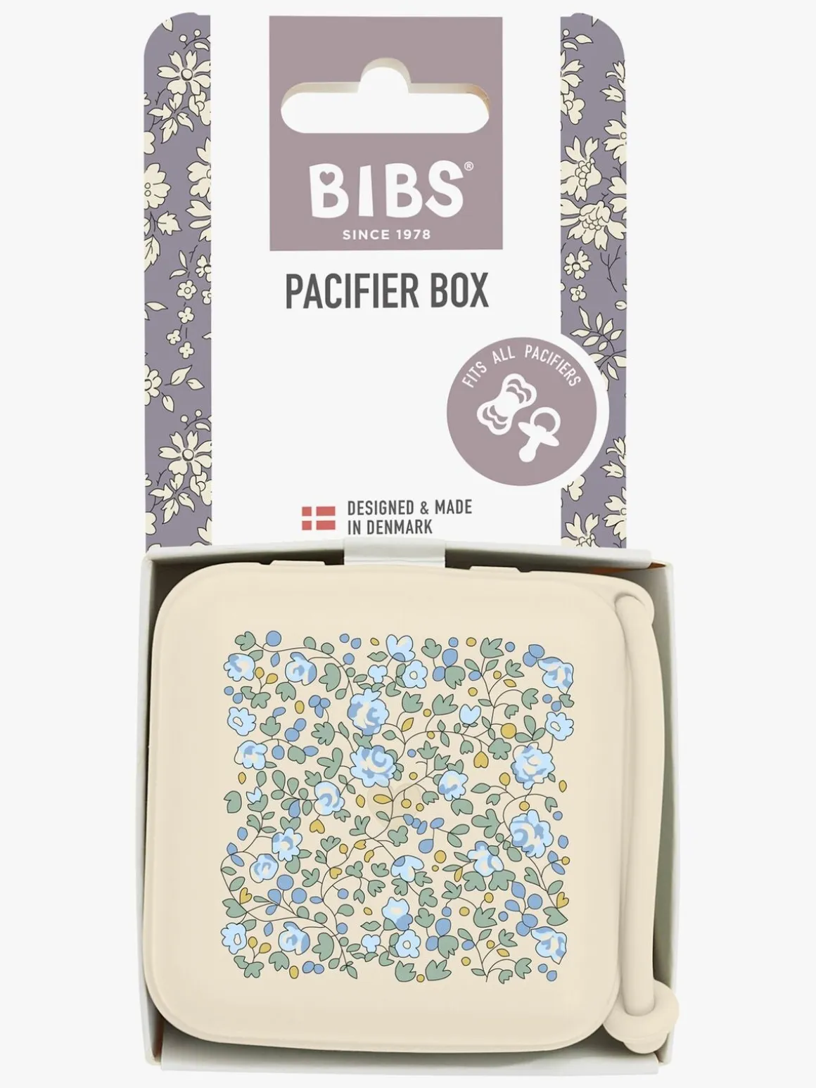 BIBS x Liberty Sutteboks, Eloise/Ivory