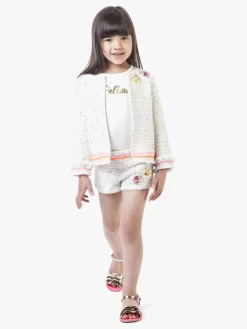 Billieblush T-Shirt, Ivory