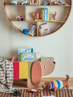Bloomingville Charlie Bogreol, Brun