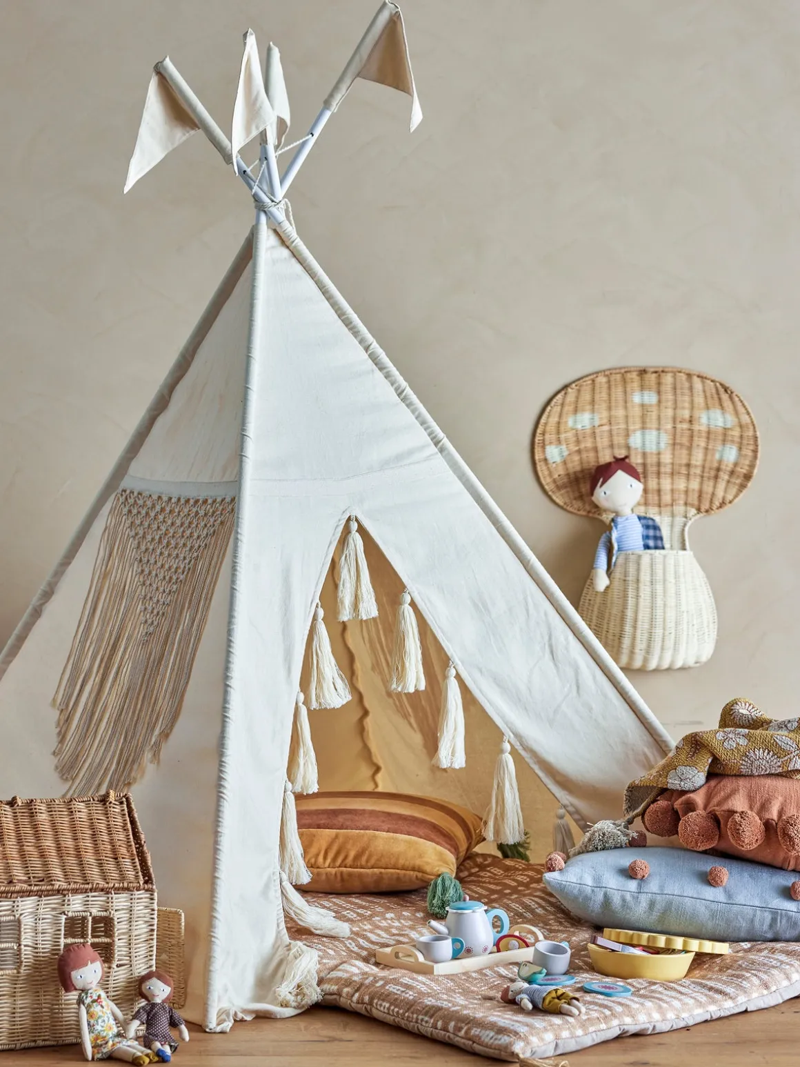 Bloomingville MINI Legetelt Tipi Fardin