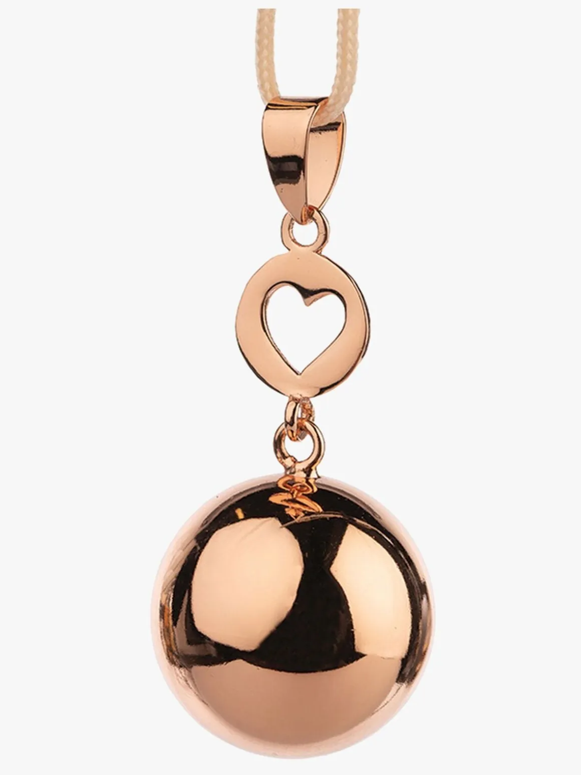Bola Graviditetssmykke Hjerte, Roséguld
