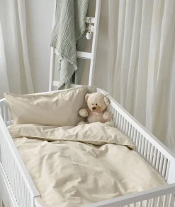 Borganäs Sengesæt Humble 100 x 130 2-delt, Beige
