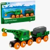 BRIO 33698 Togvogn med kran