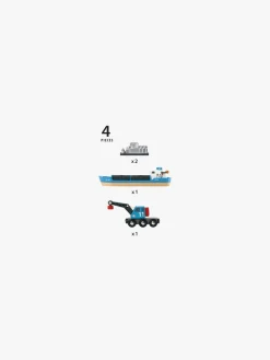 BRIO World 33534 Containerskib