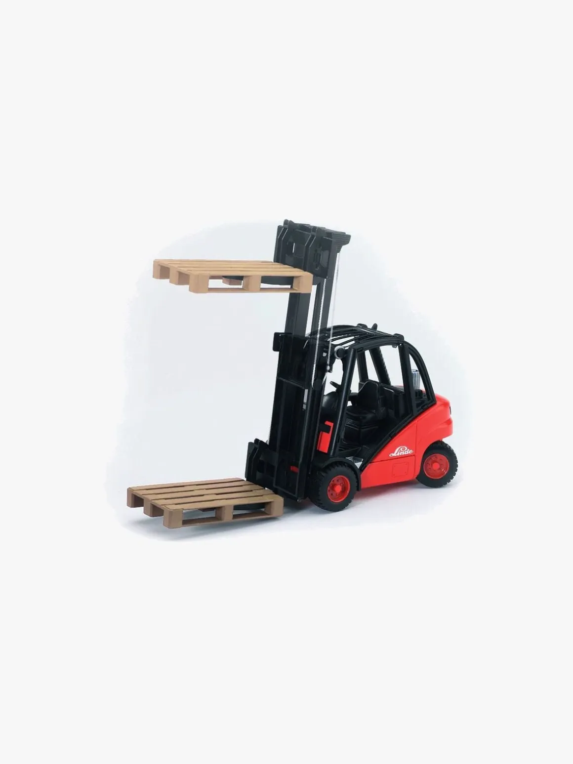 Bruder Linde H30D Gaffeltruck