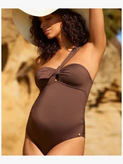 CacheCoeur Cuba Graviditetsbadedragt, Glazed Brown