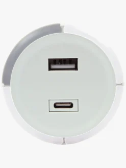 CAPiDi USB Oplader / Timer A+C, White