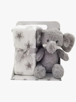 CarloBaby  Tæppe Elefant, Grå