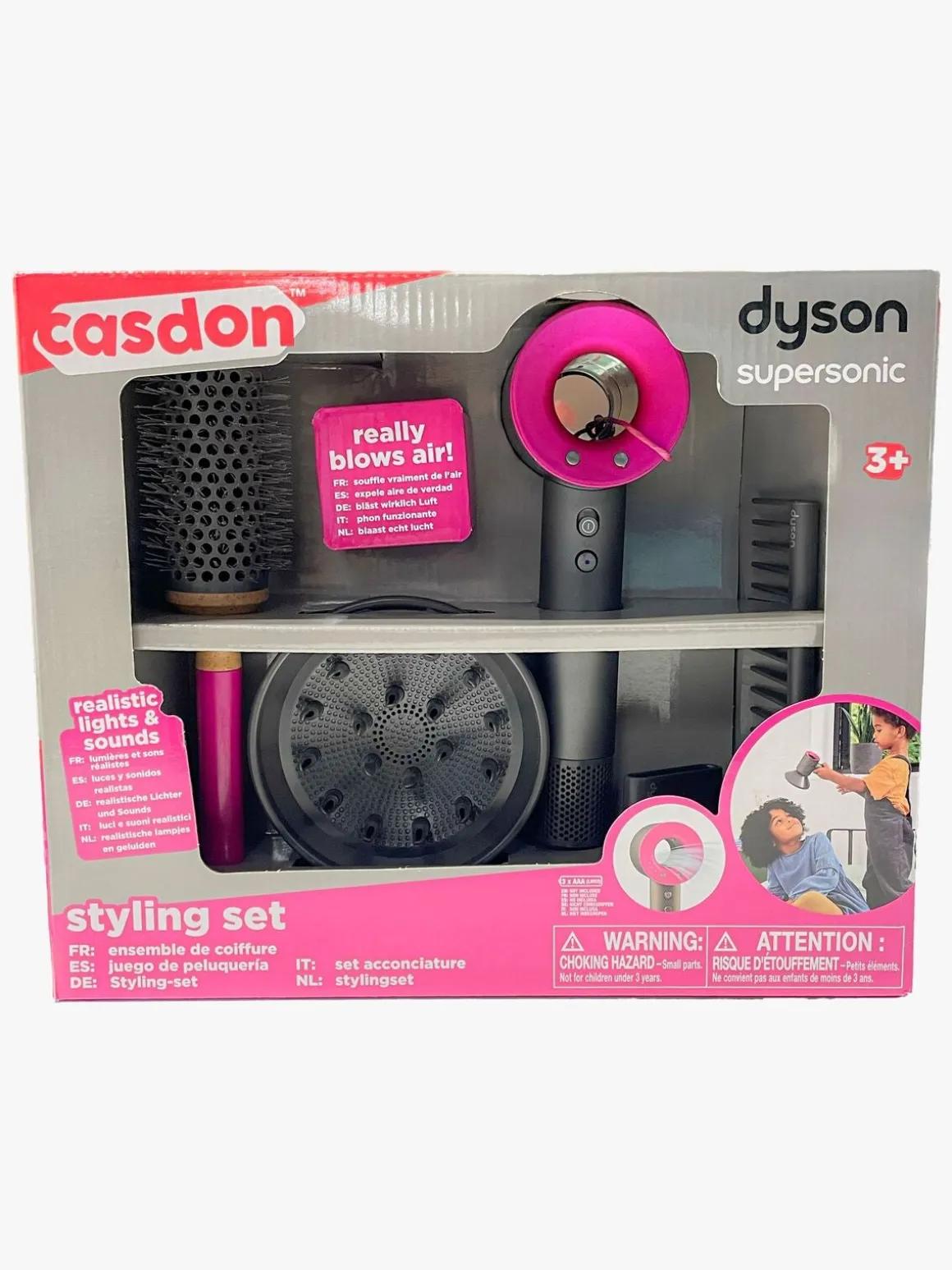 Casdon Dyson Supersonic Hårstylingsæt