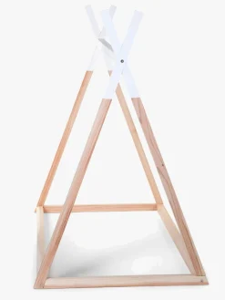 Childhome Juniorseng Tipi 70x140, Natur/White