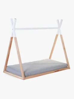 Childhome Juniorseng Tipi 70x140, Natur/White