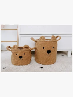 Childhome Opbevaringskurv Teddy 25x20, Beige