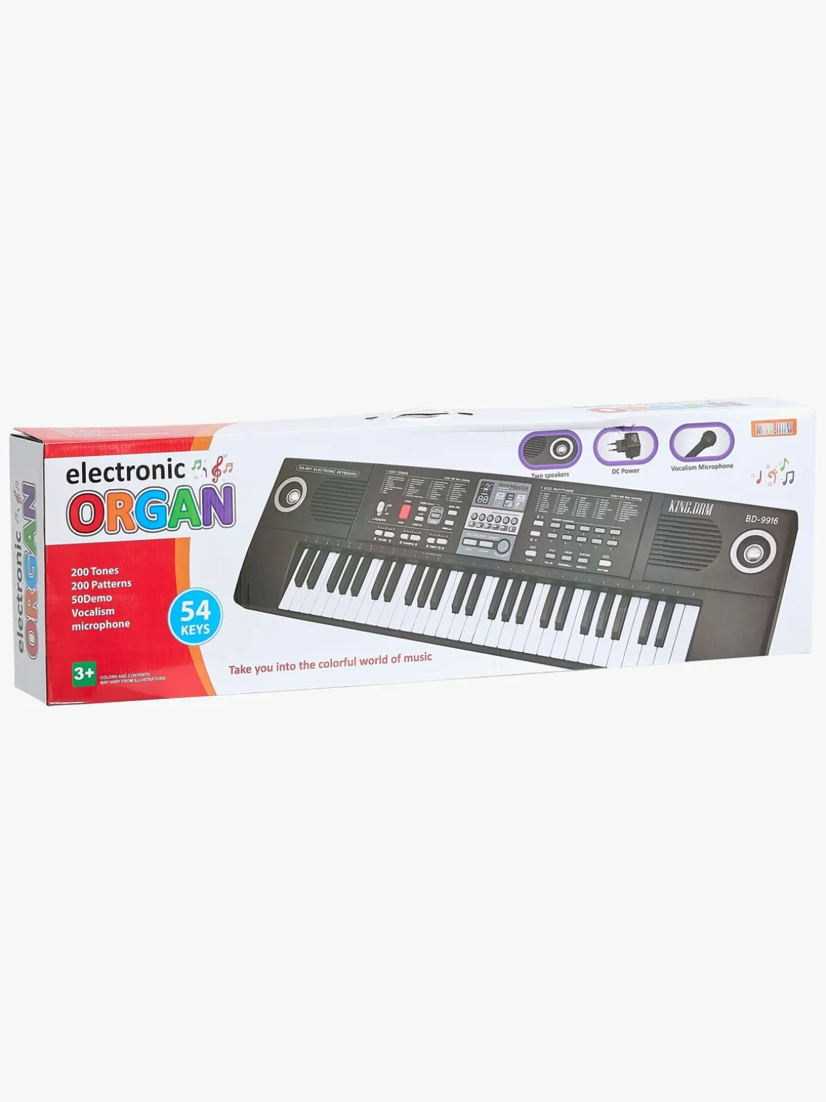 Cloudberry Castle Keyboard med Mikrofon