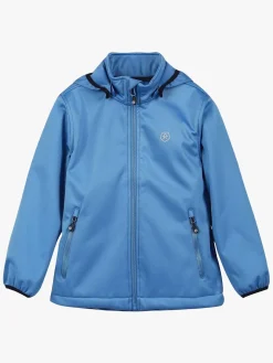Color Kids Softshelljakke, Coronet Blue