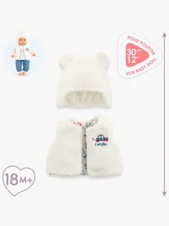 Corolle Dukketøj Hue & Vest 30 cm