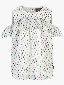 Creamie Bluse, Pink Icing