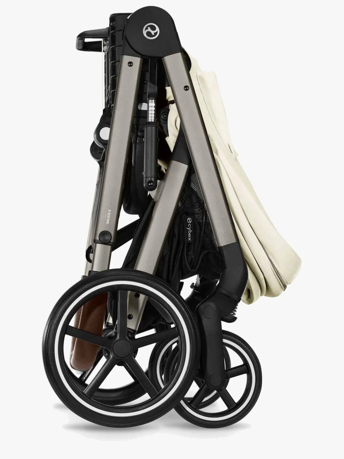 Cybex BALIOS S Lux Klapvogn, Seashell Beige/Taupe