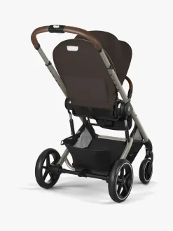 Cybex BALIOS S Lux Klapvogn, Taupe/Chocolate Brown