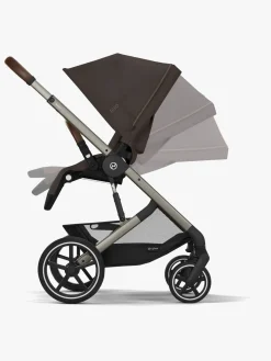 Cybex BALIOS S Lux Klapvogn, Taupe/Chocolate Brown