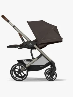 Cybex BALIOS S Lux Klapvogn, Taupe/Chocolate Brown