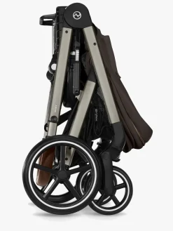 Cybex BALIOS S Lux Klapvogn, Taupe/Chocolate Brown
