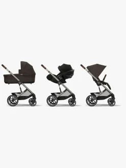 Cybex BALIOS S Lux Klapvogn, Taupe/Chocolate Brown