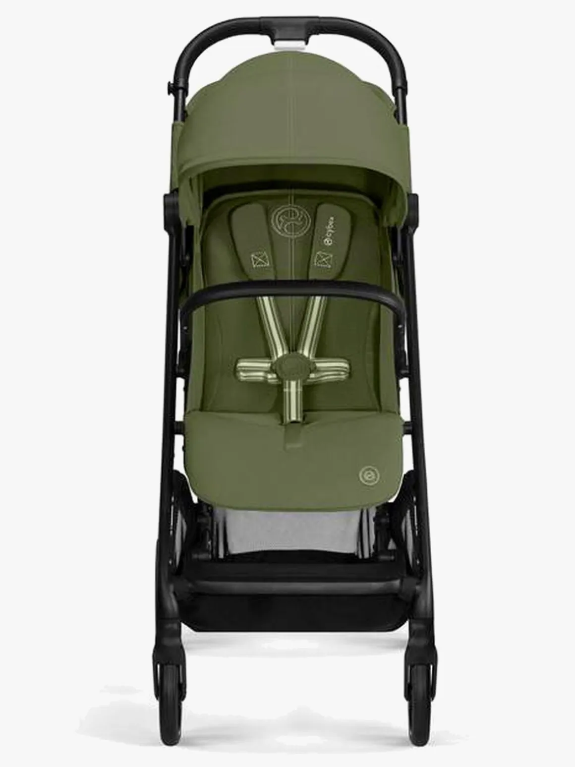 Cybex Beezy Klapvogn, Black/Moss Green