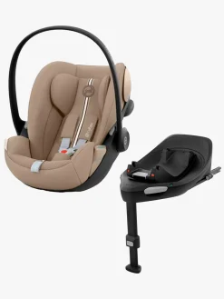 Cybex Cloud G i-Size Plus Autostol Baby inkl. Base G, Almond Beige