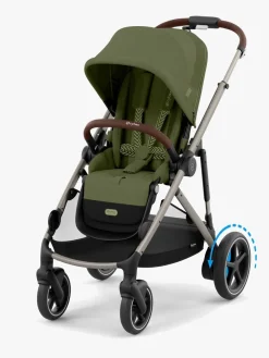 Cybex e-Gazelle S Duovogn, Moss Green/Taupe