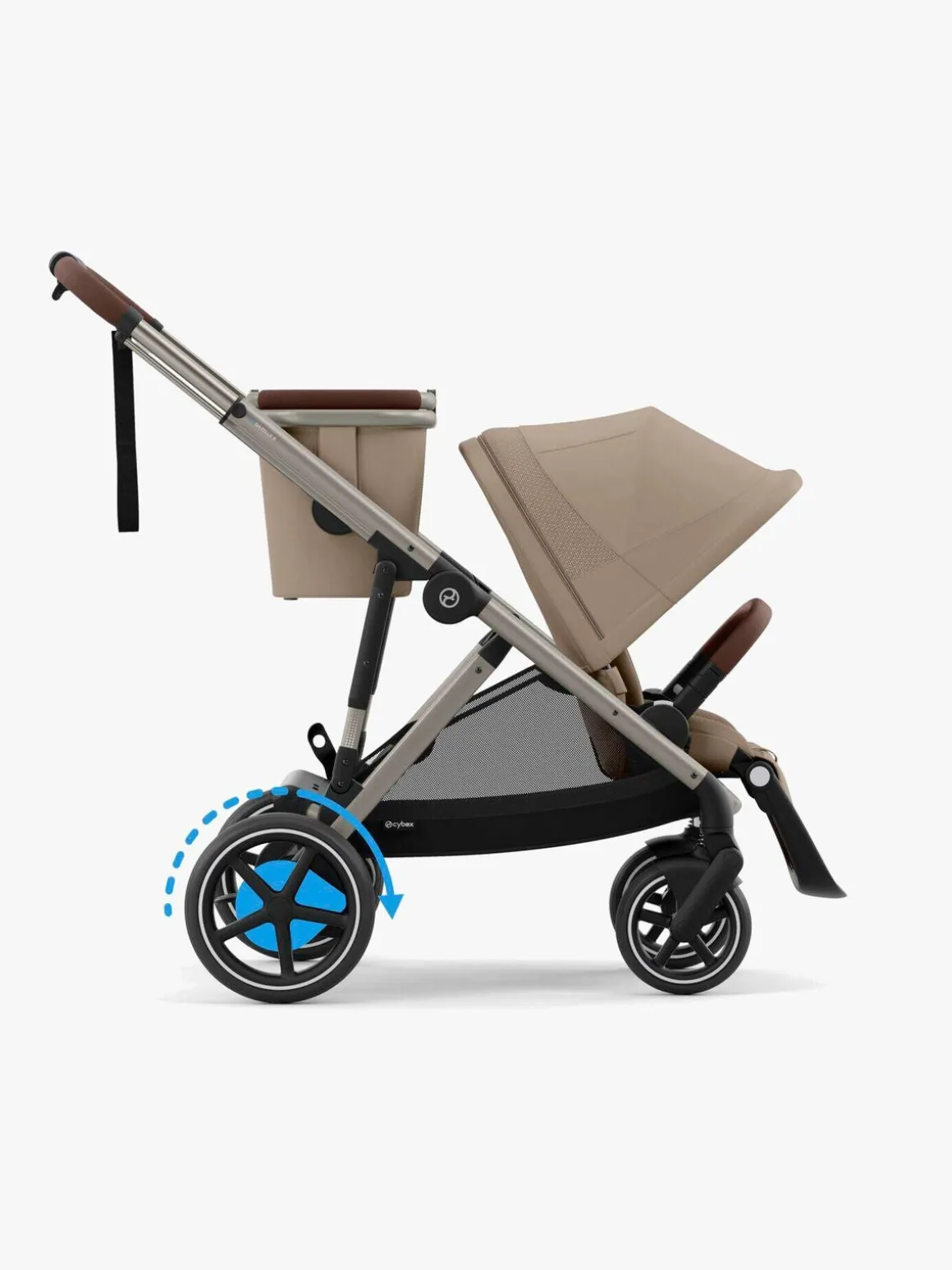 Cybex e-GAZELLE S Duovogn inkl. Cloud G i-Size Plus & Base, Almond Beige