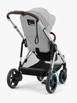 Cybex e-GAZELLE S Klapvogn, Stone Grey/Silver
