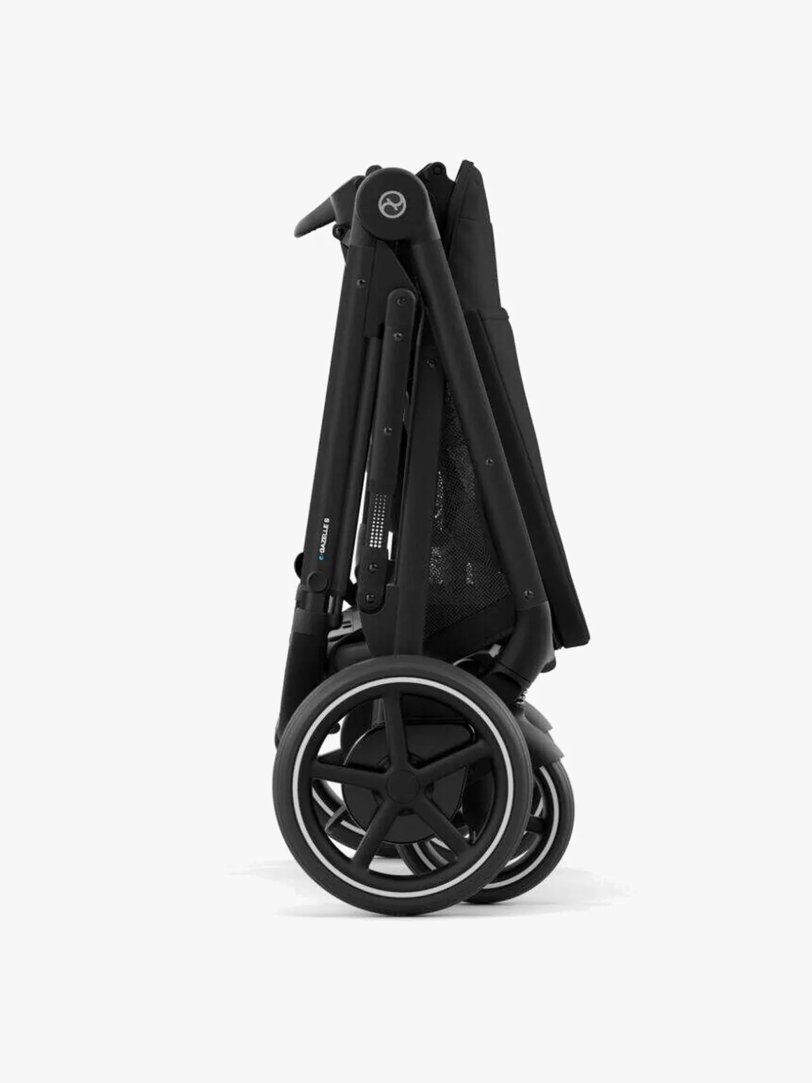 Cybex e-GAZELLE S Klapvogn, Moon Black/Black