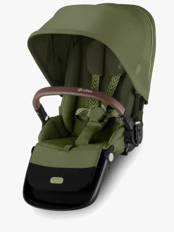 Cybex e-Gazelle S Tvillingevogn, Moss Green/Taupe