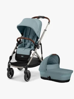 Cybex e-GAZELLE S Duovogn, Stormy Blue/Taupe