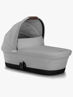 Cybex e-Gazelle S Tvillingevogn, Stone Grey/Silver