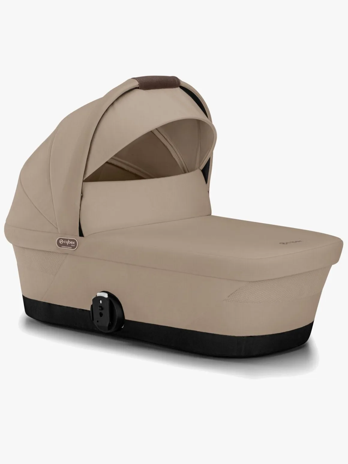 Cybex GAZELLE S Duovogn inkl. Beemoo Route Autostol Baby & Base, Almond Beige/Black Stone